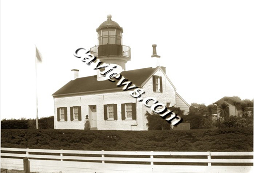 Point Pinos Lighthouse photo, Copyright© 1998 California Views