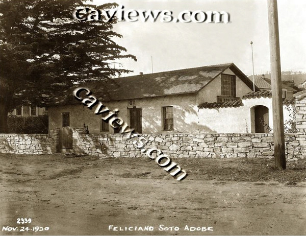 Feliciano Soto  Adobe, Monterey, by L. S. Slevin  California Views