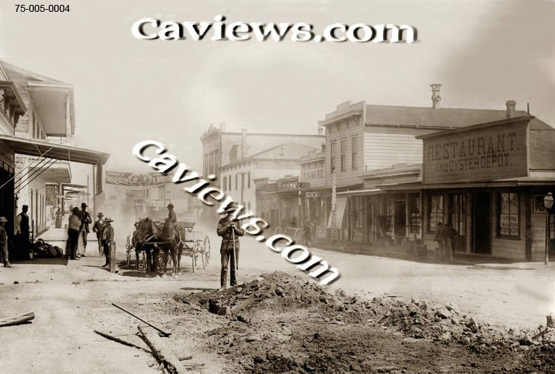 Alvarado Street, Old Monterey photo,#96-050-0007  Copyright©Copyright©2019 California Views