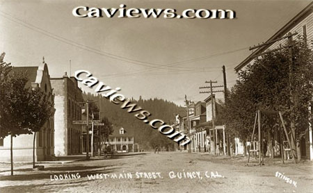  Quincy, Plumas County Northern California history photo collection