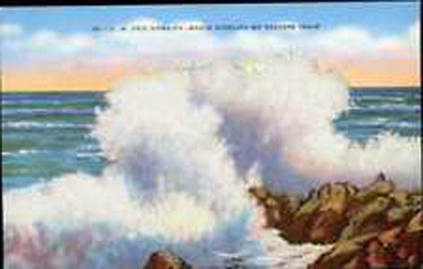 post card back