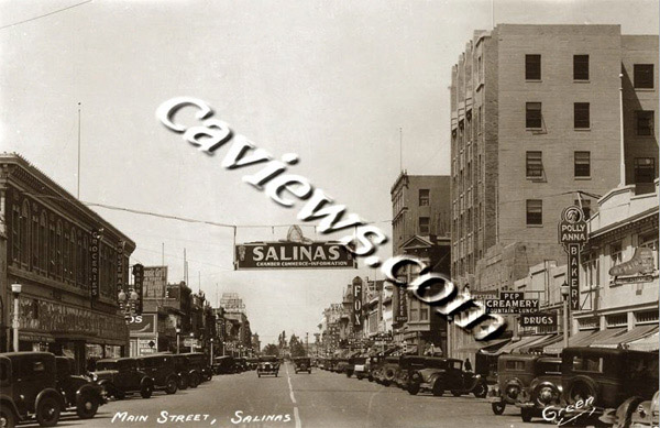 Main Street, Salinas photo, Copyright© 1996 California Views 