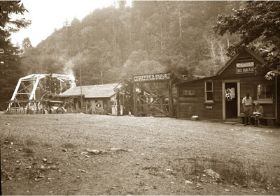 Big Sur Post Office, 1935, Copyright©1998 California Views