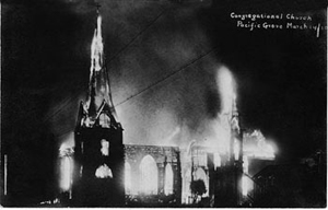 Pacific Grove Church, 1910 - Copyright©2001 California Views