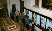 Photo show at Carmel Mission