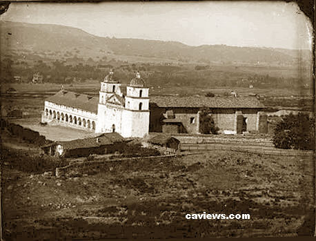 Santa Barbara Mission photo by W.J. Rea