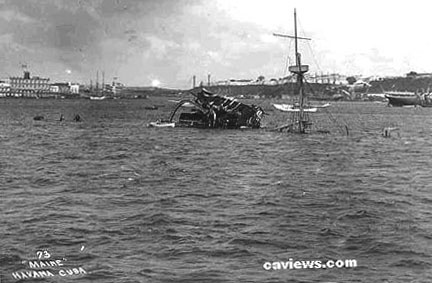 USS Maine photo, Copyright©1999 California Views